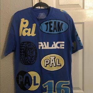 PALACE skateboarding Blue XL T-Shirt